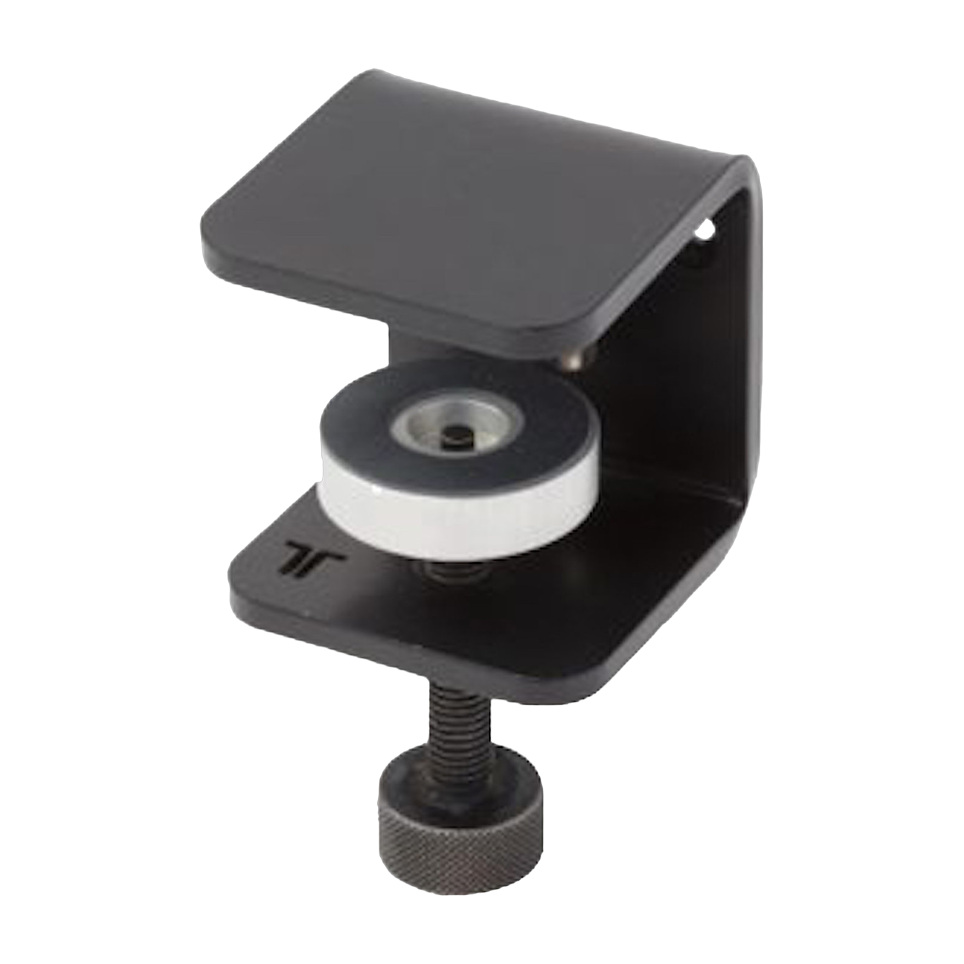 Gancho de pared de acero termolacado negro grafito 6x6,5cm Bracket - TIPTOE