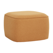 Cube Pouf arancione - Hübsch
