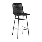 Schwarzer Barhocker Mundo - Bloomingville