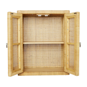 Armoire murale en rotin naturel 40 x 50 x 20 Saigon - KOK