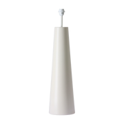 Pied de lampadaire conique en grès crème XL - HKliving