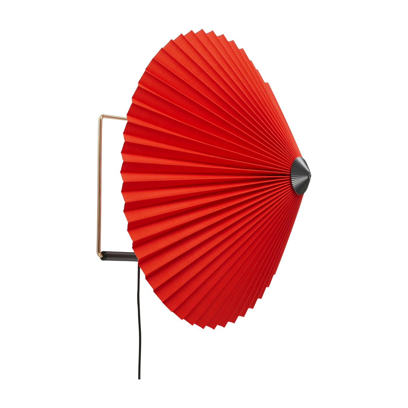 Lámpara de pared rojo brillante 380 Matin - HAY