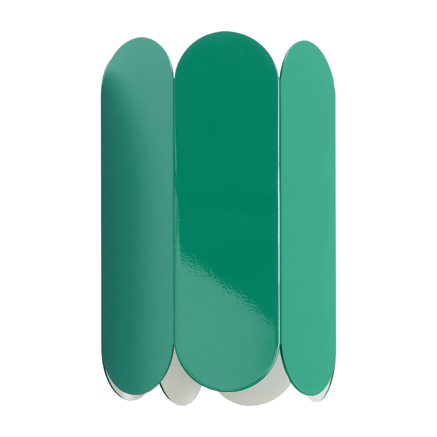 Lámpara de pared verde mar Arcs - HAY