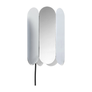 Mirror wall lamp with plug Arcs - Hay