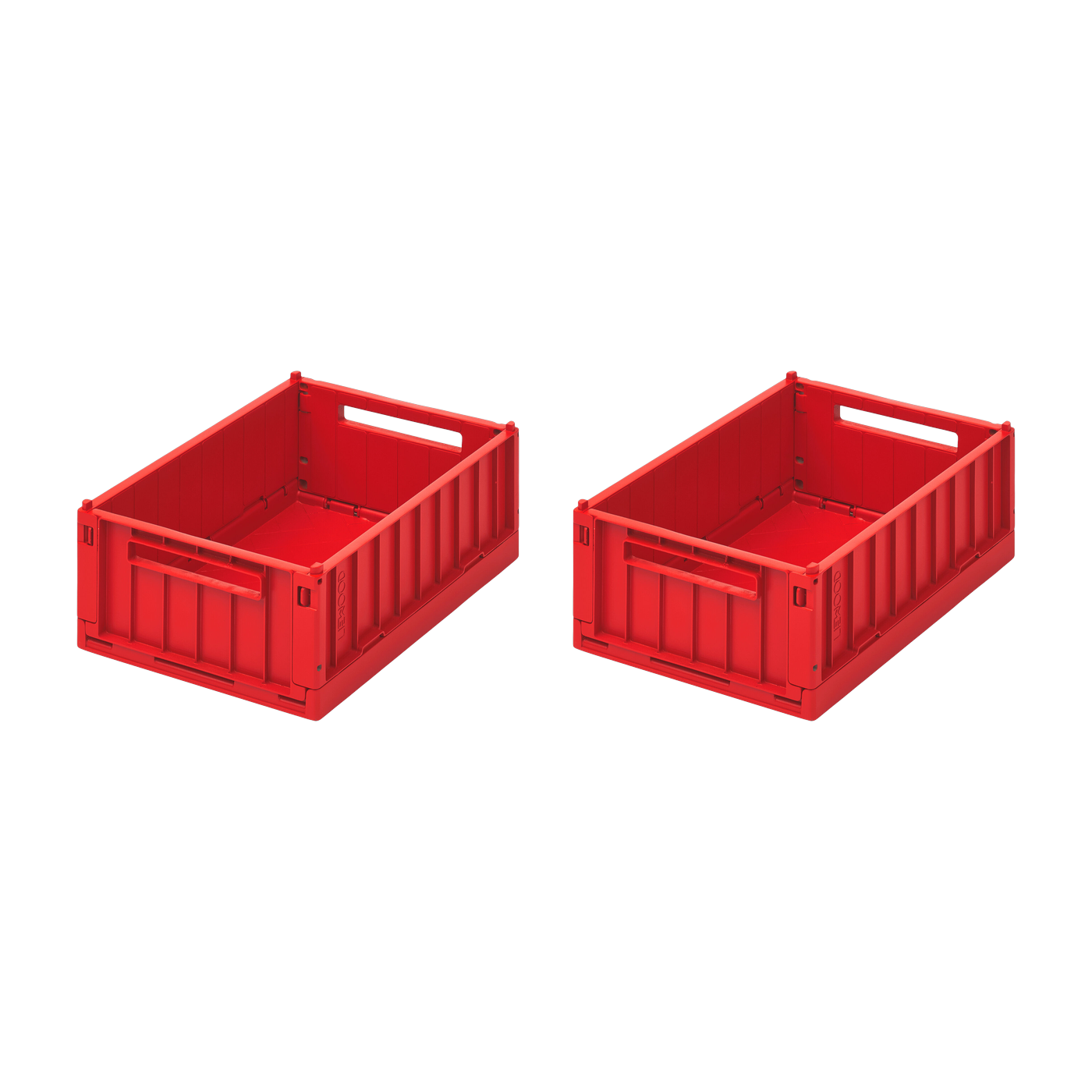2 cajitas rojas de almacenaje Weston Storage Box - Liewood