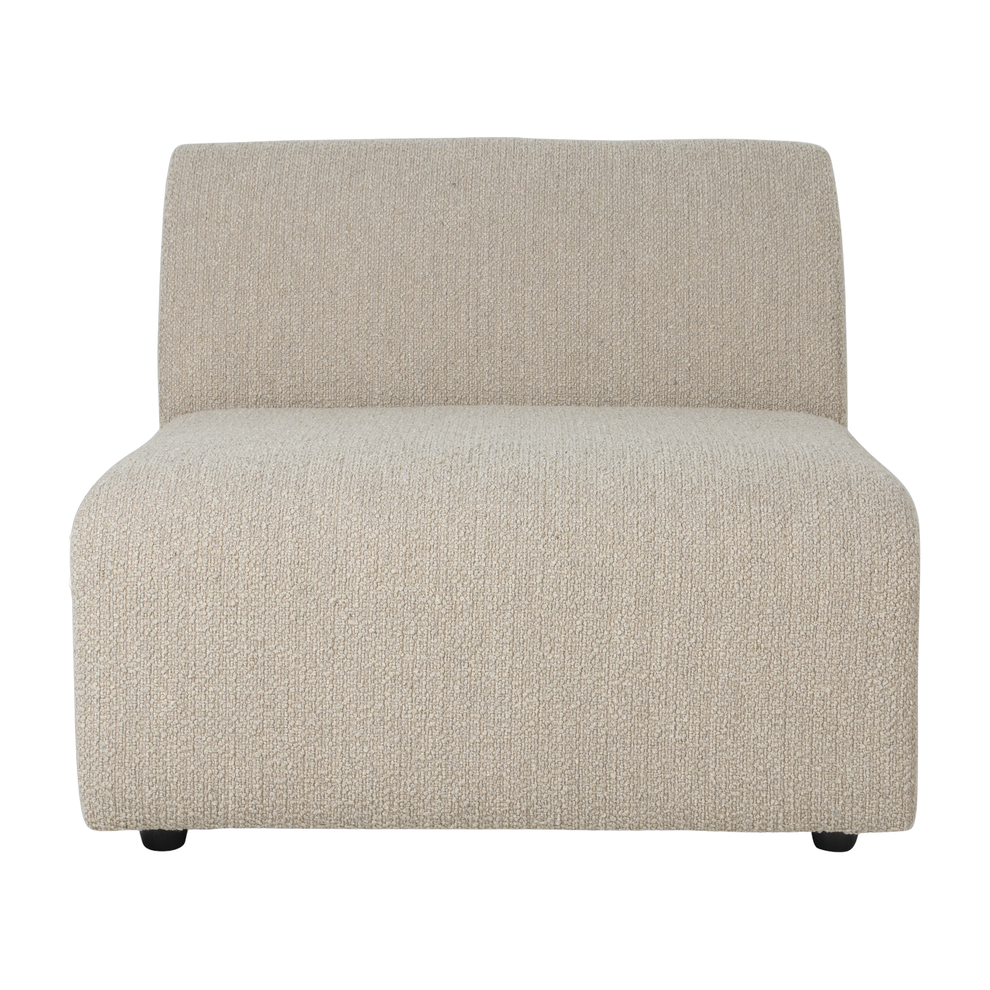 Module 1 place en bouclé taupe Jax - Hkliving