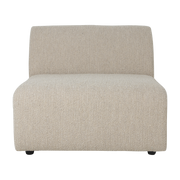 Modulo a 1 posto in taupe arricciato Jax - - Hkliving