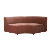 Module of angle rounded velvet brick Jax - Hkliving