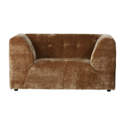 Sillón de pana oro envejecido Vint - Hkliving