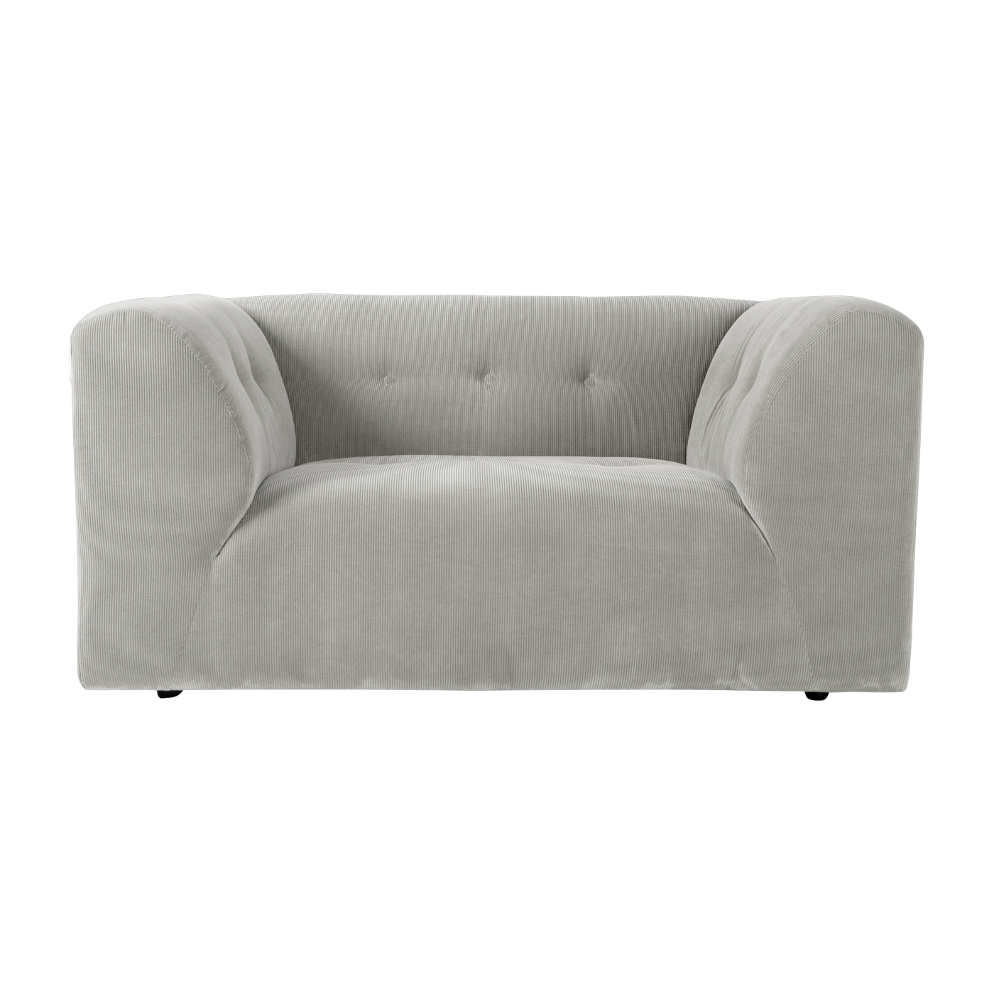 Cream Kord-Sessel Vint - Hkliving