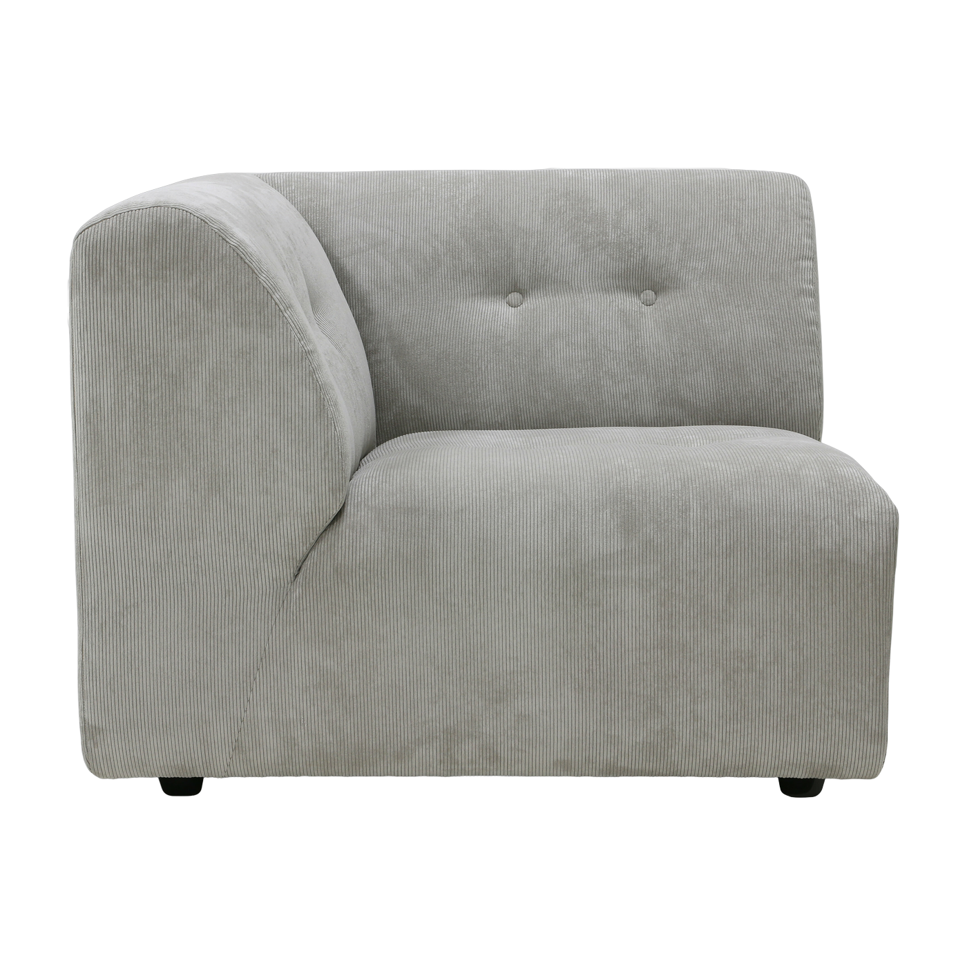 Modul d' angle links in cream Kord Vint - Hkliving
