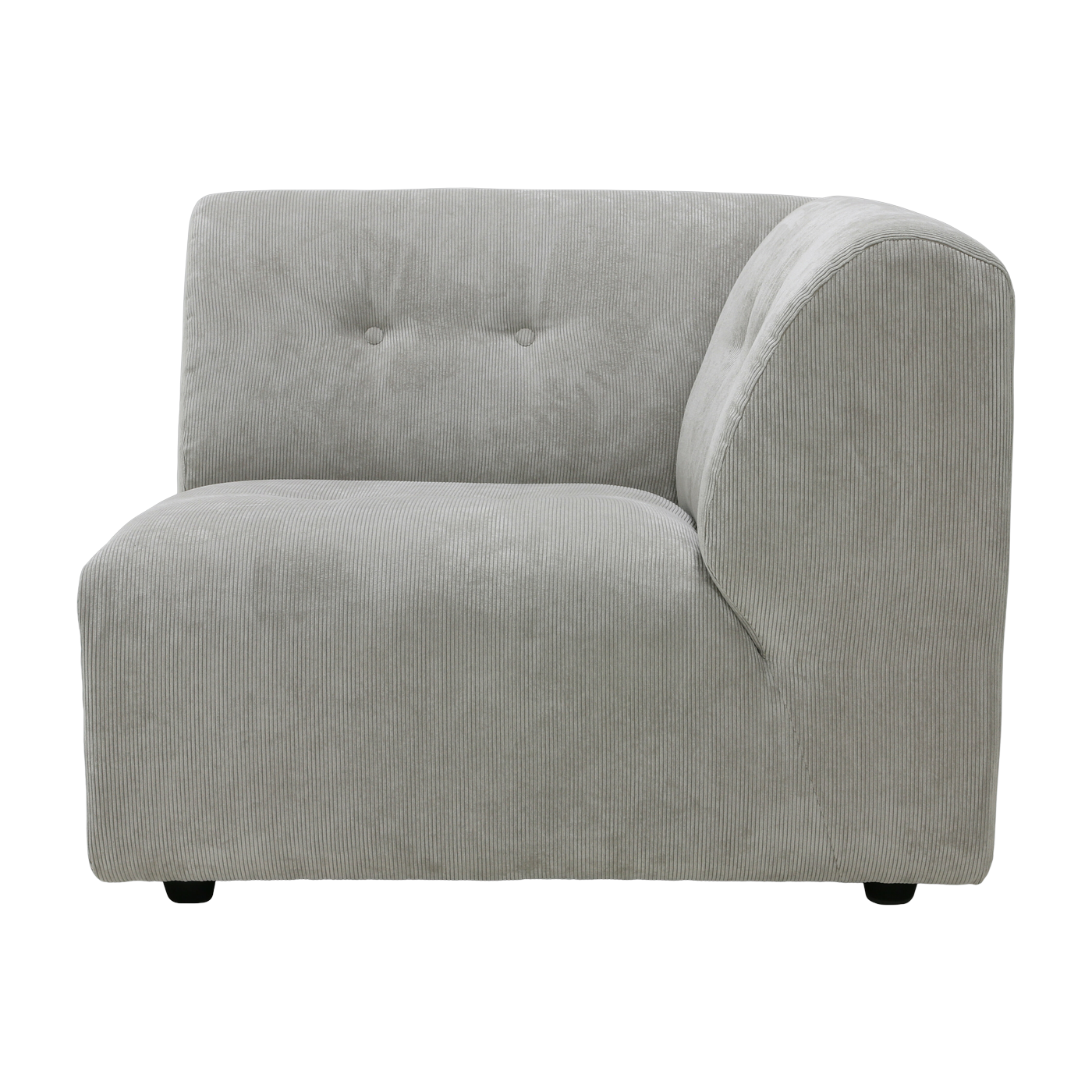 Modul von angle rechts in cream corduroy Vint - Hkliving