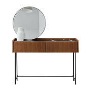 Oak console cognac Forst - Un'Common