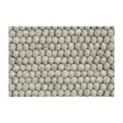 Wollteppich 170 x 240 cm gris clair Peas -. HAY