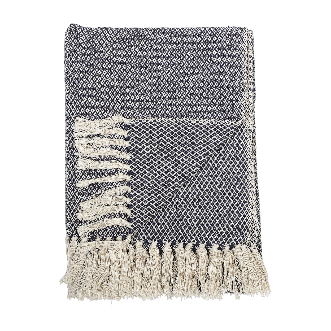 Barry ethnic throw in recycled cotton - Bloomingville