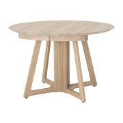 Mesa redonda extensible en madera 100% Owen - Bloomingville
