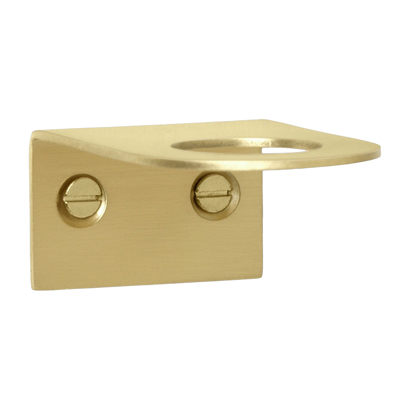 Accroche murale pour flacon en laiton 5 x 3,2 x 7,3 cm Basho - Ferm Living