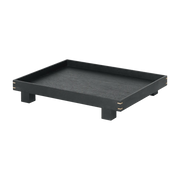 Tablett aus dunkler Eiche 36 x 6 x 28 cm Bon -. Ferm Living