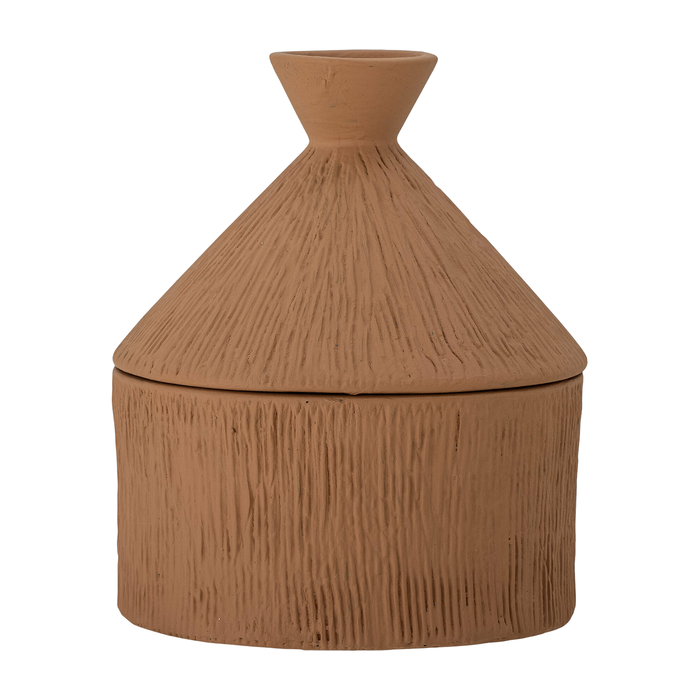 Cruche avec couvercle terracotta Caylie - Bloomingville