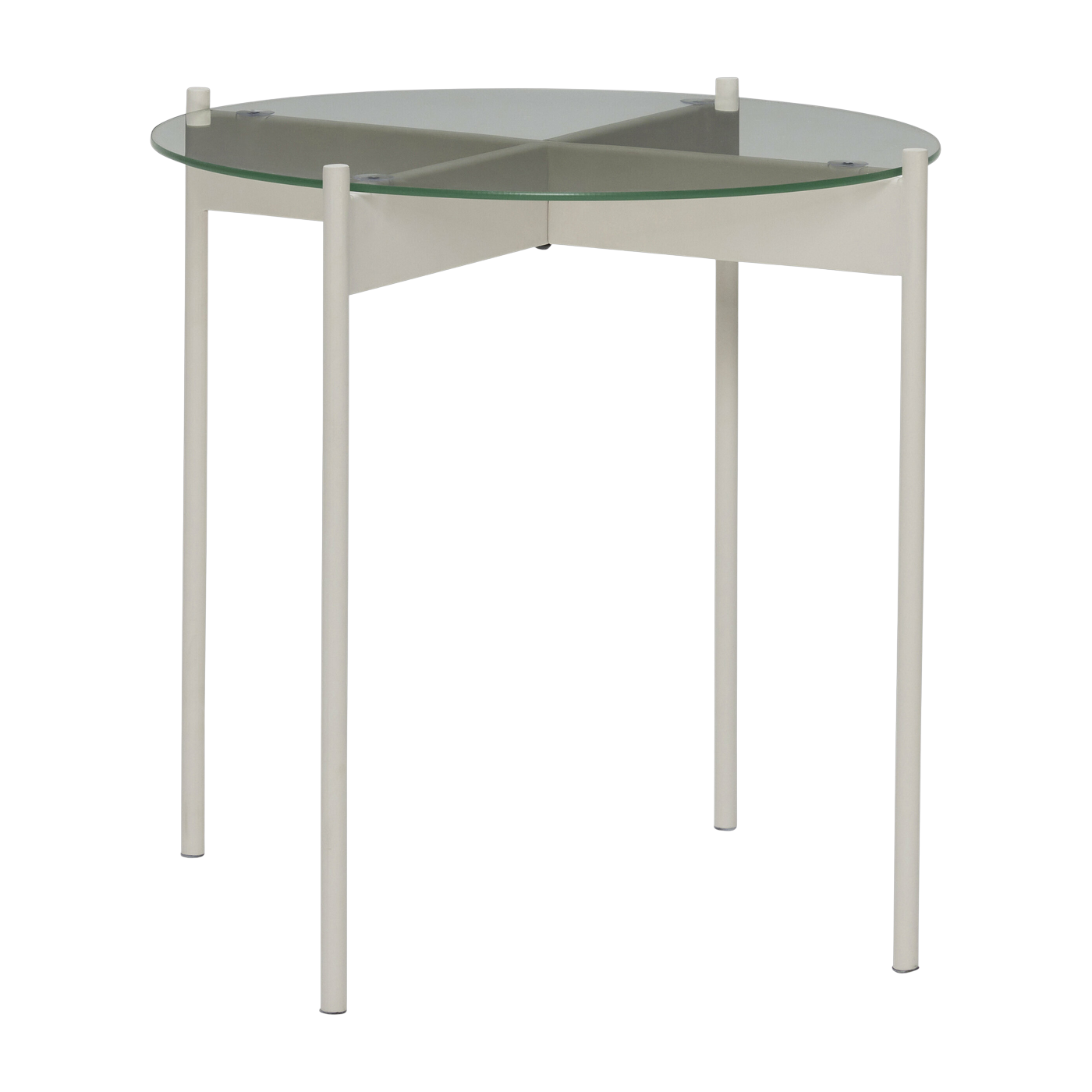 Sand glass side table Beam - Hübsch
