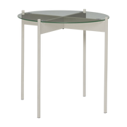 Sand glass side table Beam - Hübsch