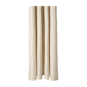 Off-white sand striped cotton shower curtain 160 x 205 cm Chambray - Ferm Living