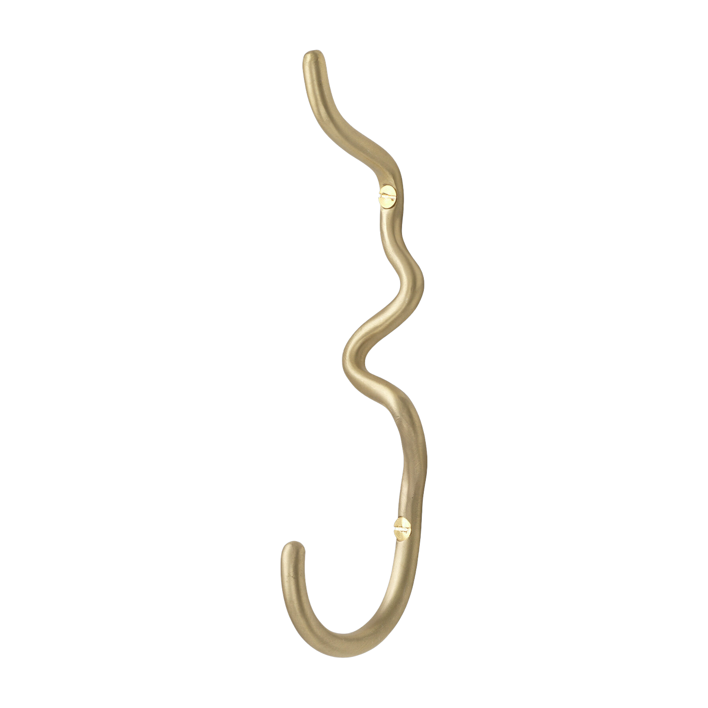 خطاف من النحاس الأصلي مطلي ذهبياً 3 × 19.7 × 5.8 سم Curvature - Ferm Living