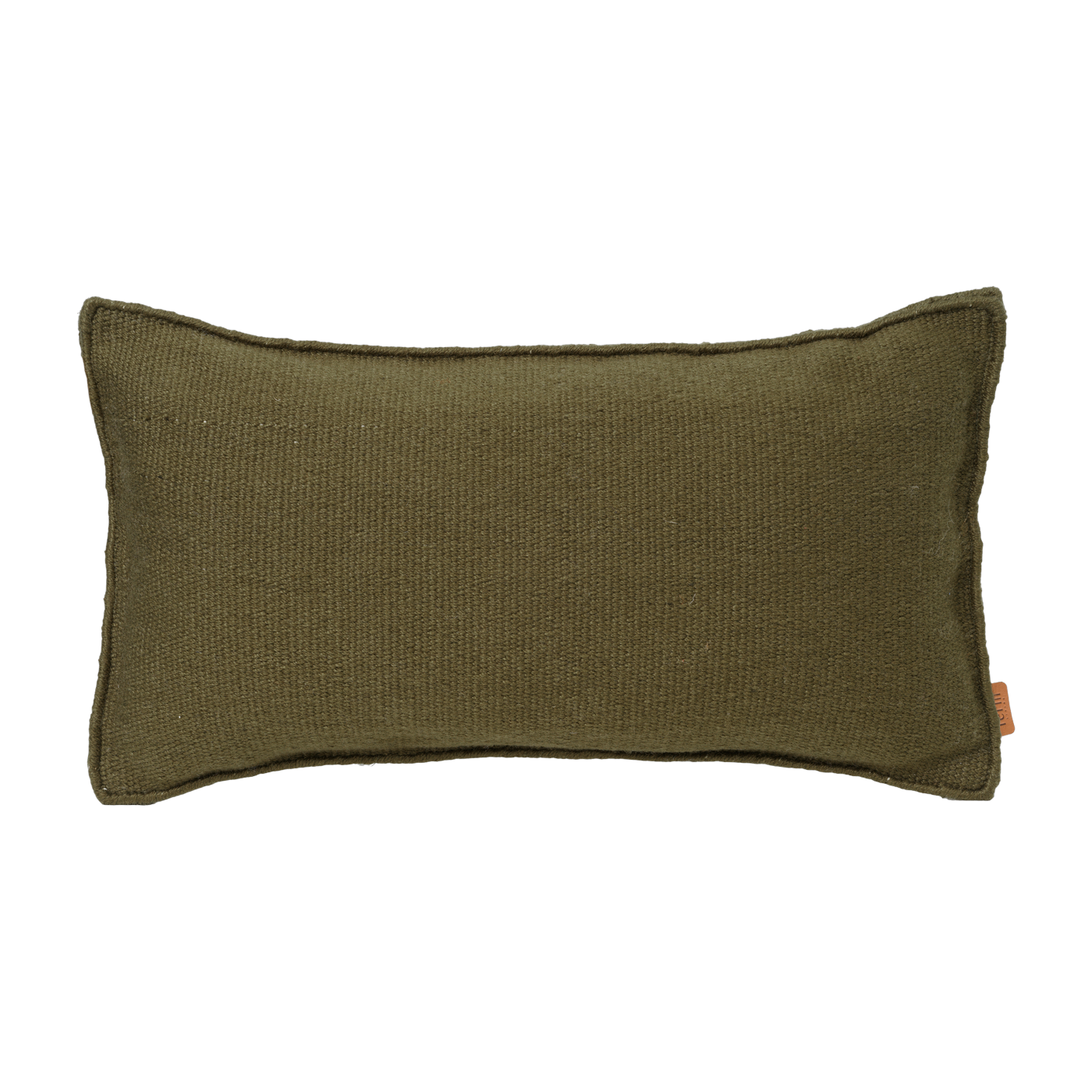 Coussin extérieur en polyester recyclé vert olive 53 x 28 cm Desert - Ferm Living