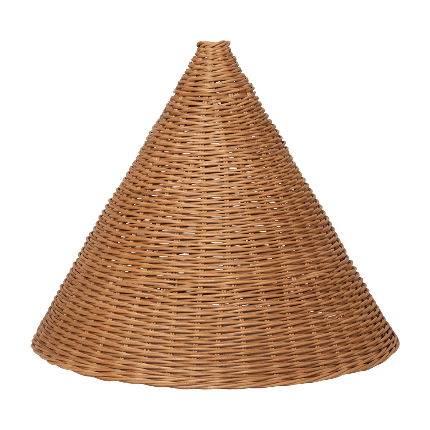 Petit abat-jour en rotin naturel 45 x 37 cm Dou - Ferm Living