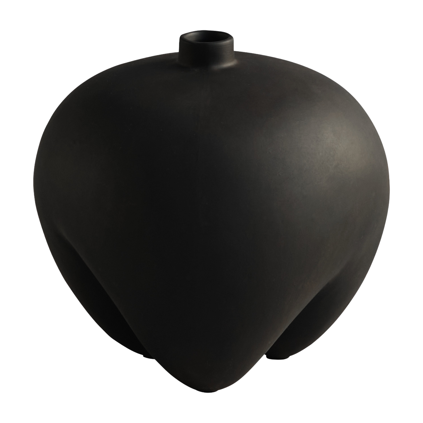 Vase organique en céramique café Mini Sumo - 101 Copenhagen