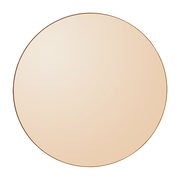 Espejo circular ámbar 70 cm - AYTM