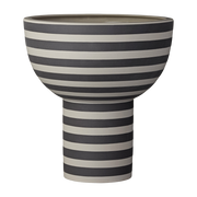 Vase scultorea Varia nera e beige - AYTM