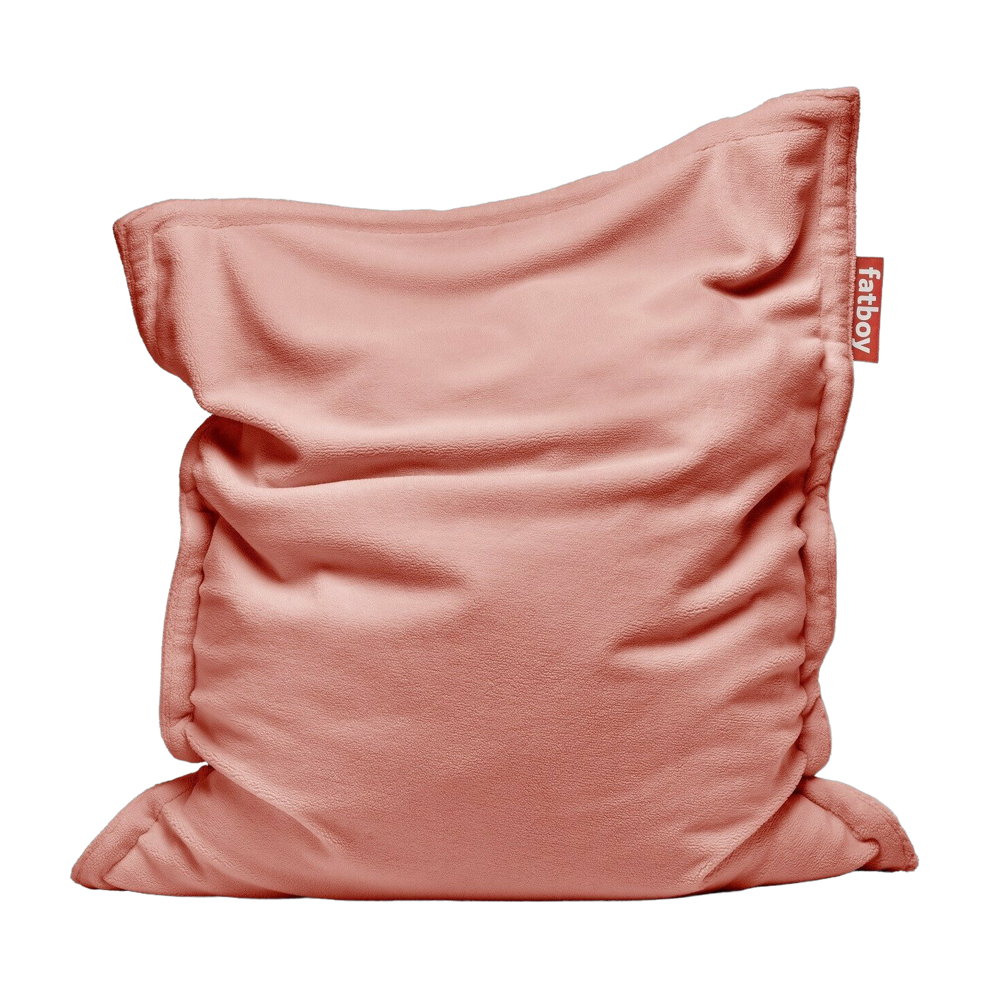 Puf de tela rosa Slim Teddy Original - Fatboy