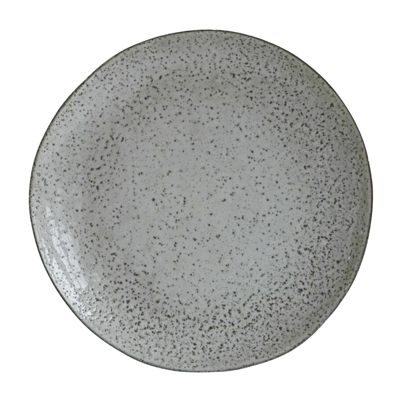 Plato en cerámica gris azulado moteado 27, 5 cm Rustic - House Doctor