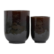 Planter Pho Dark Brown - House Doctor