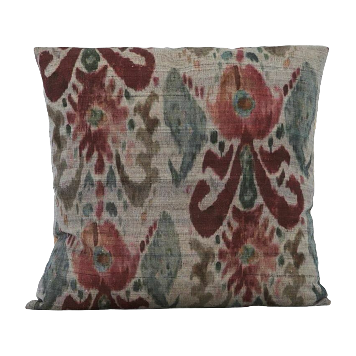Lehla grau grün und rosa Seide und Baumwolle cushion cover - House Doctor
