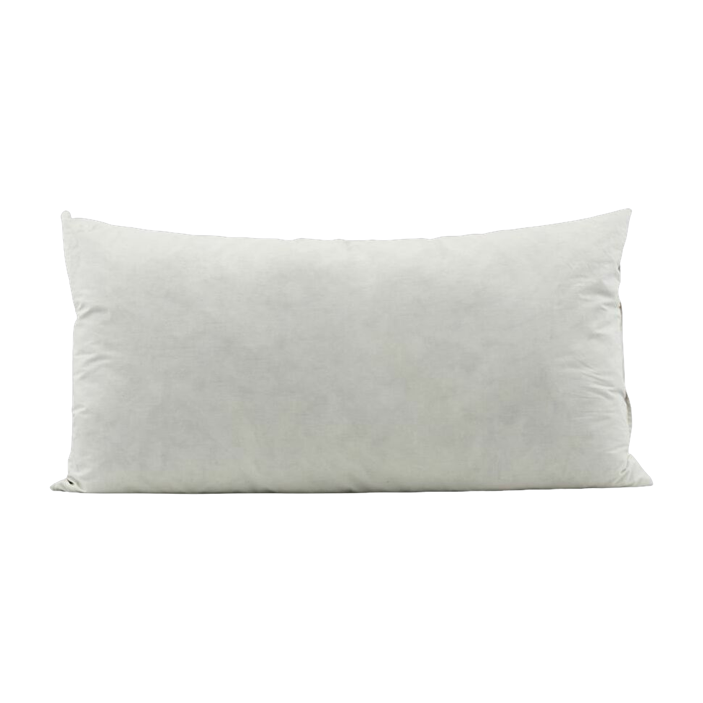 80 x 40 cm white cotton and duck feather pillow filling - House Doctor