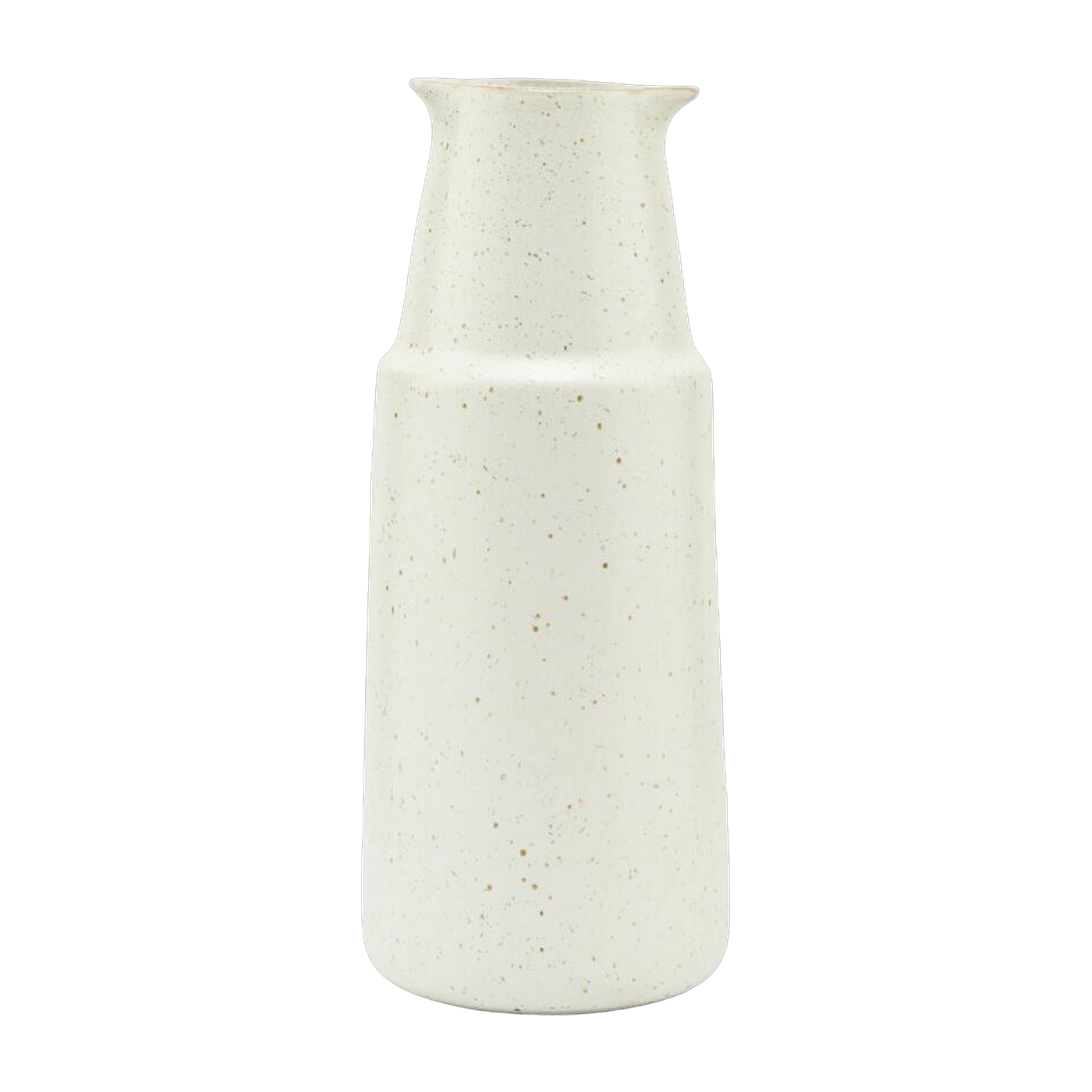 Flasche aus grauem Steingut 44cl 7,5x18cm Pion - House Doctor