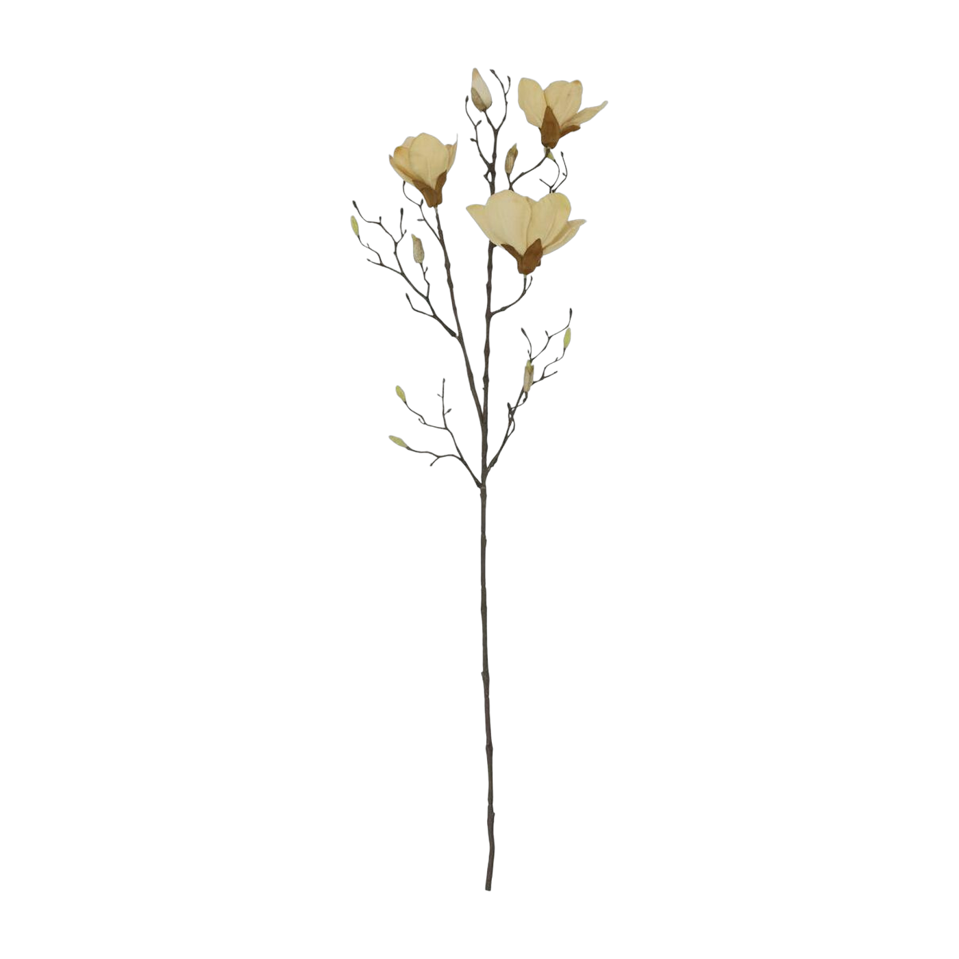Flor artificial de seda blanco hueso Mangnolia - House Doctor