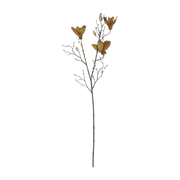 Fiore artificiale di seta Mangnolia Brown - House Doctor