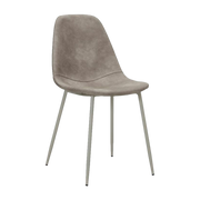 Silla de aluminio gris claro envejecido Found - House Doctor