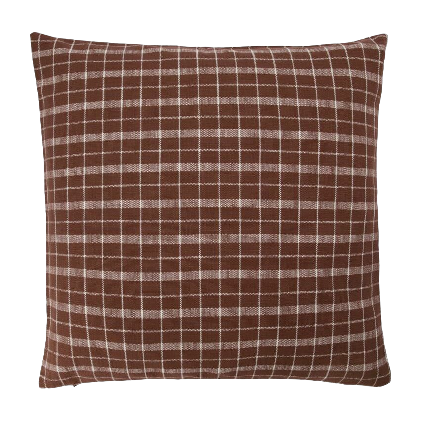 Thame Brown Check Cushion Abdeckung - House Doctor