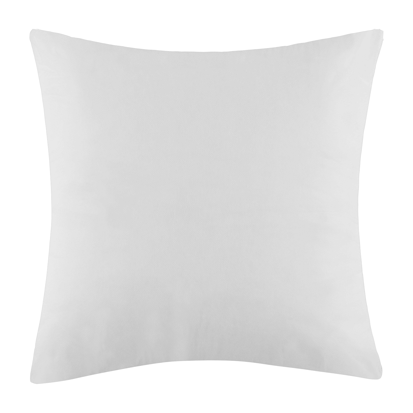 White fiberfill cushion 60 x 60 cm - Madura