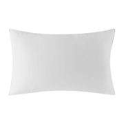 Cojín blanco con relleno de fibra 47 x 28 cm - Madura