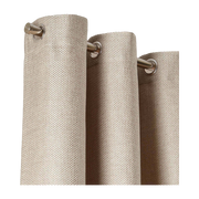 Rideau À Oeillets Coconut Beige Clair - Madura
