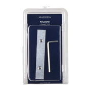 Slider-Verbinder Stahlgrau -. Madura