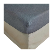 Drap Housse Liam Gris Anthracite - Madura