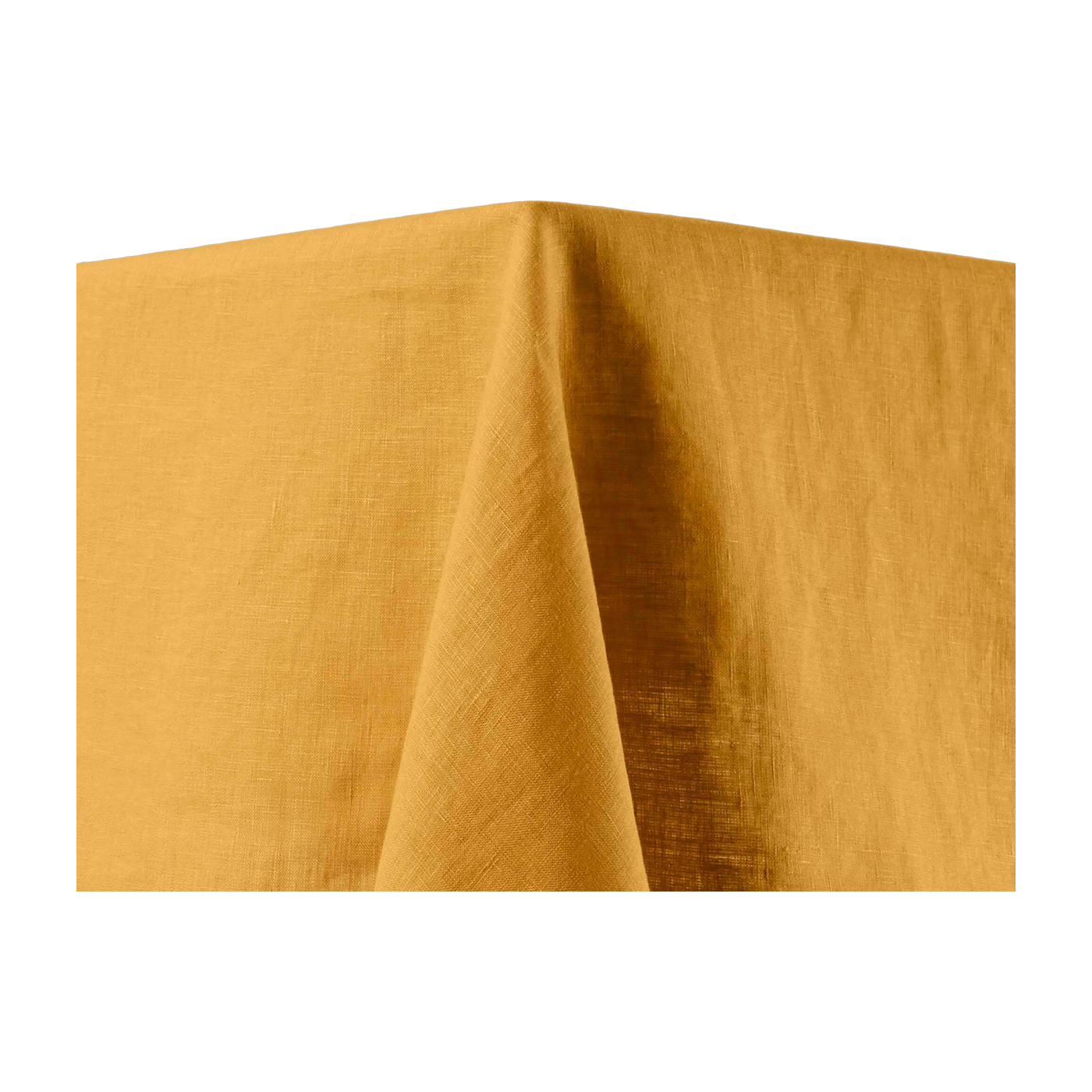Nappe Rectangulaire Carlina Jaune Ocre Et Bourdon Noir - Madura