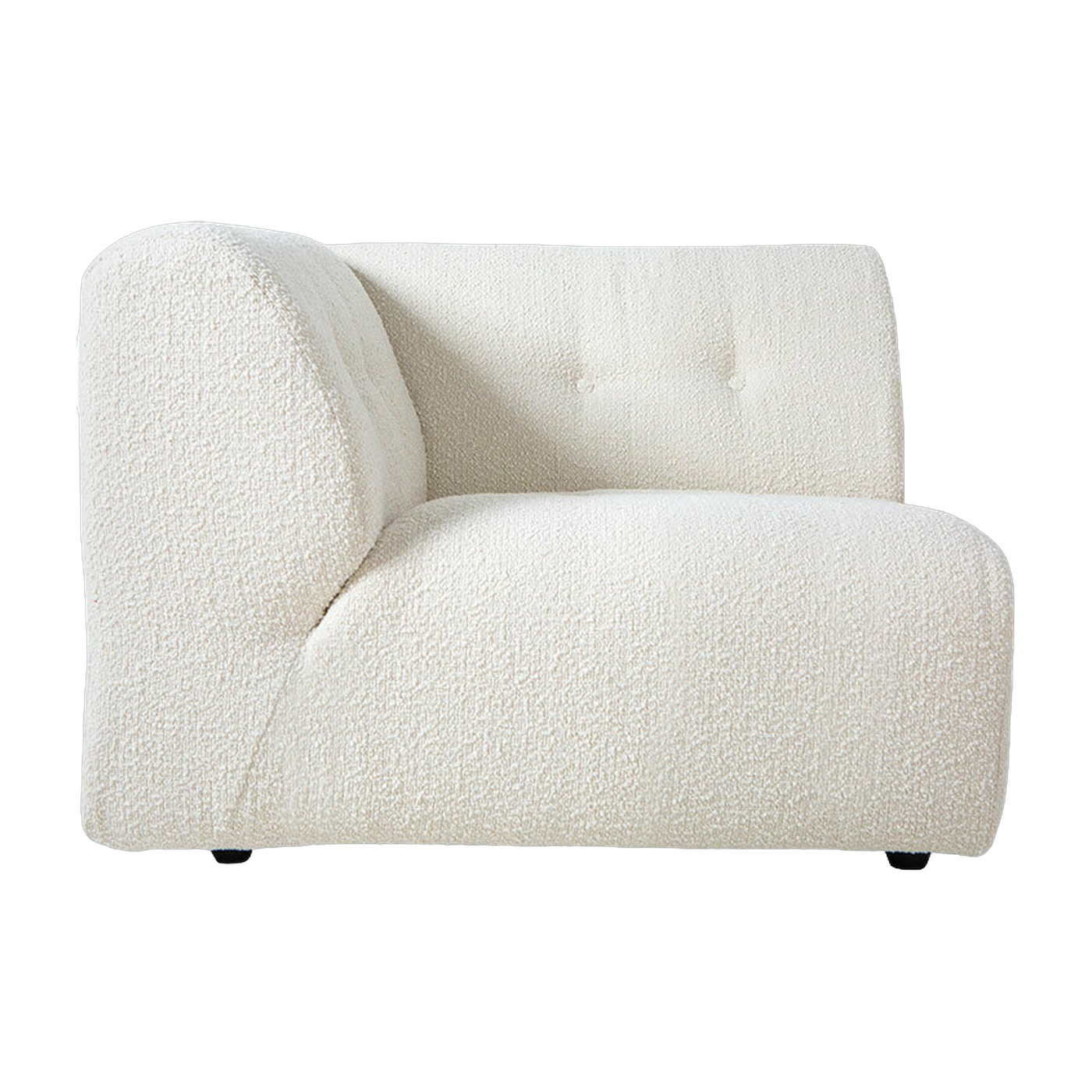 Modul von angle links in cream curly Vint - Hkliving
