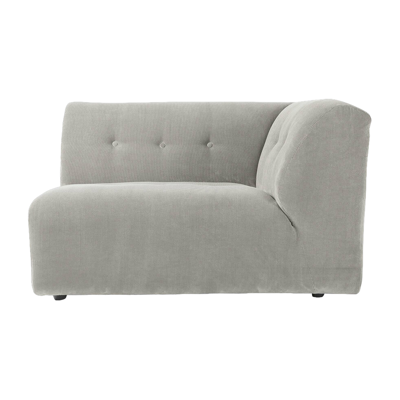 Modul von angle rechts 2 Sitze in cream corduroy Vint - Hkliving